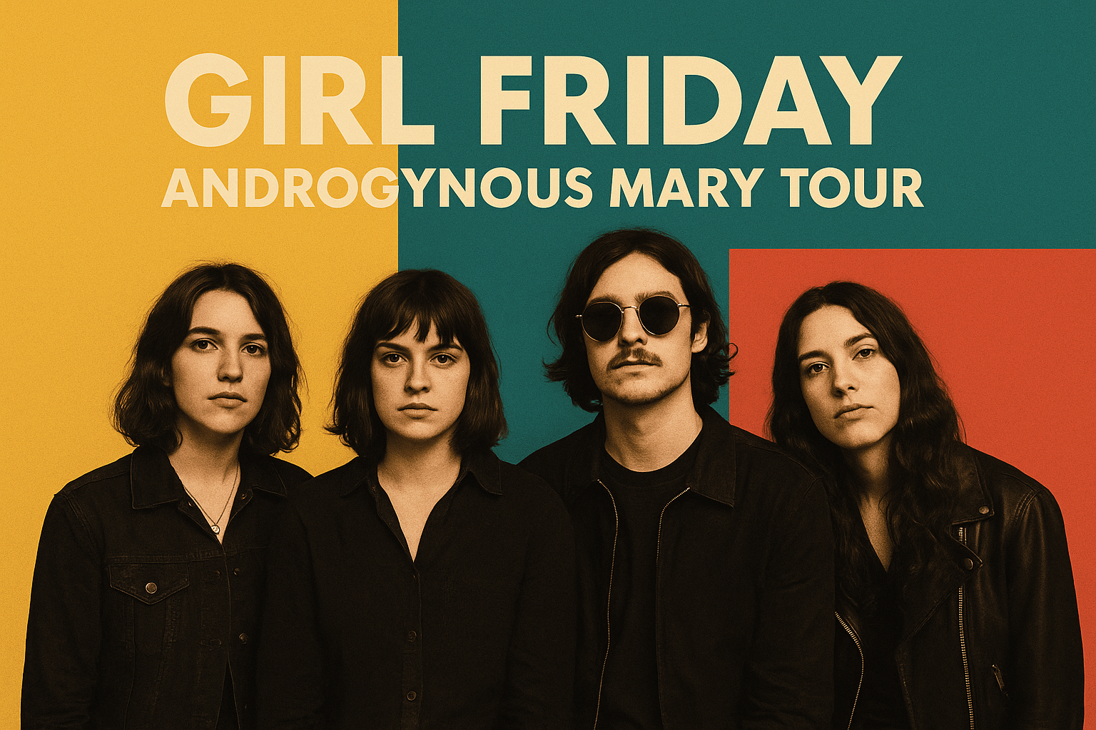 Girl Friday — Tour banner